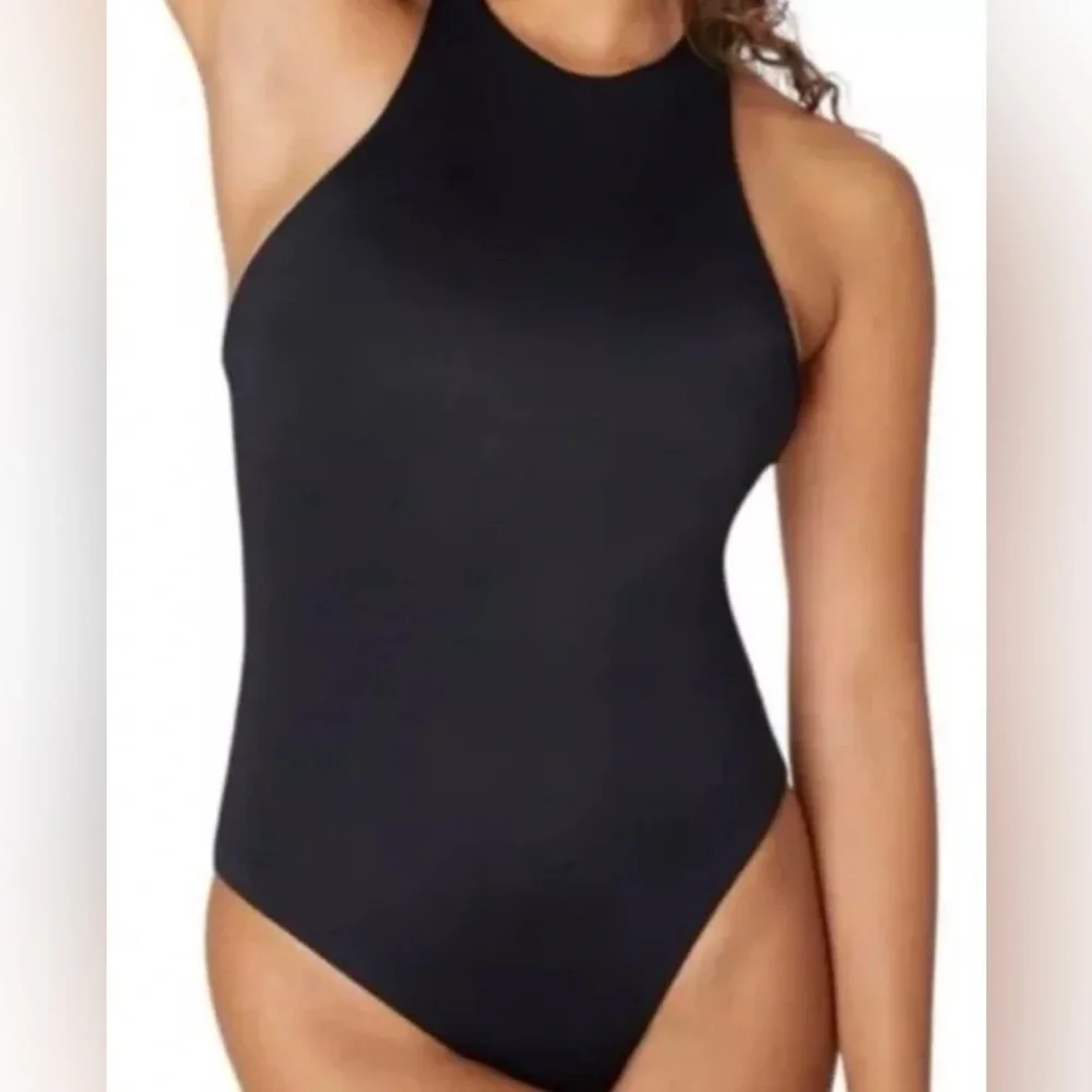Andie Swim Women’s The Luzon One Piece AO209 Size L In Black NWT